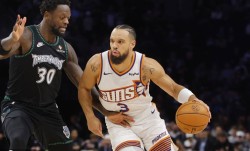 爱德华兹空砍40分狄龙18分 太阳险胜森林狼