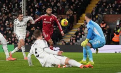 富勒姆2-2利物浦 里德补时绝平