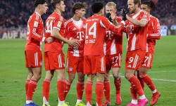 德甲-奥利塞2射1传迪亚斯2传1射 凯恩传射拜仁8-1狼堡