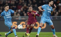 随着卡利亚里0-2，意甲争四白热化，尤文图斯被追平了