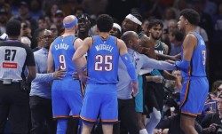 杨翰森8+4+3+1断1帽 SGA37分雷霆大胜开拓者